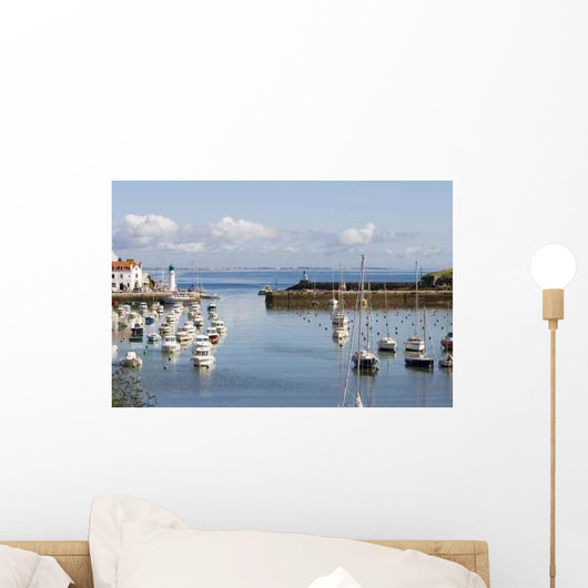 Jetty Port Sauzon Wall Decal