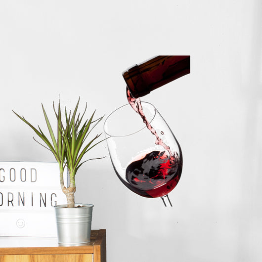 Red wine Wall Decal
