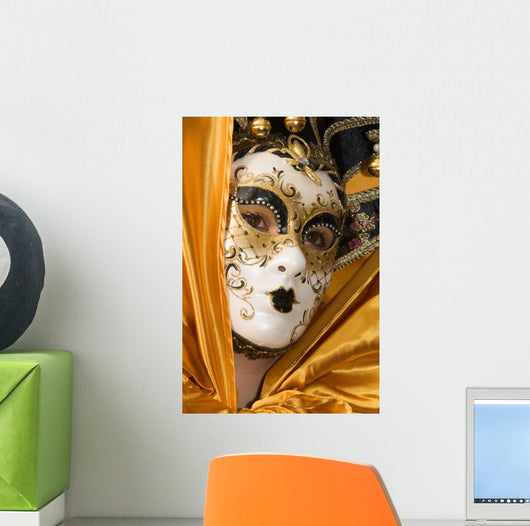 Venetian Mask Wall Mural