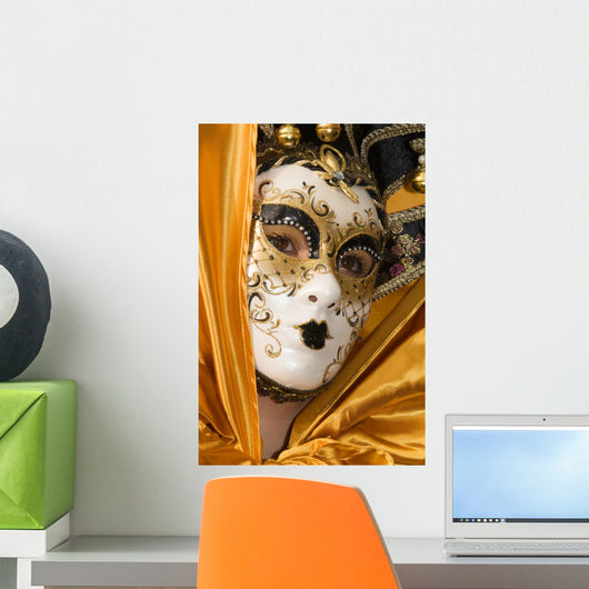 Venetian Mask Wall Mural