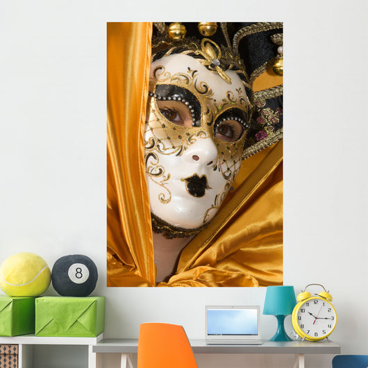 Venetian Mask Wall Mural