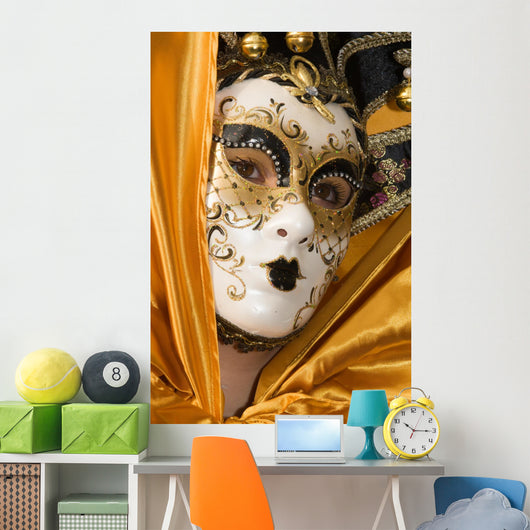Venetian Mask Wall Mural