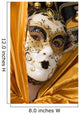 Venetian Mask Wall Mural
