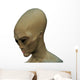 Alien Invader 1 W/ Clipping Mask Wall Decal