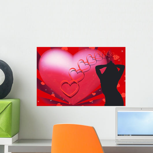 Love and Woman Wall Mural