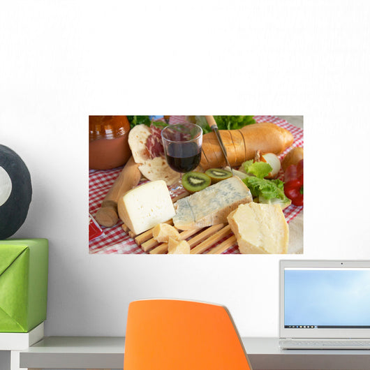 Typical Italian Food Wall Mural