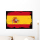 grunge flag - spain Wall Mural