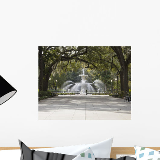 Forsythe Park Savannah Georgia Wall Decal