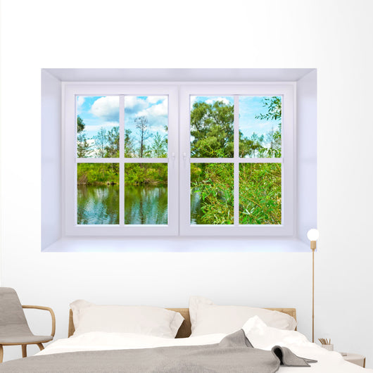 Window to Nature Wall Mural