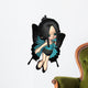 Blue Butterfly Fairy Wall Decal