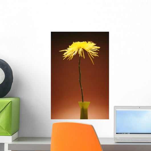 Flower In A Vase Wall Mural