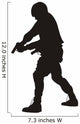 S.w.a.t. Silhouette Wall Decal