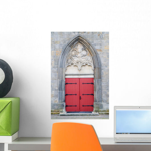 Old Cathedral Door Wall Mural