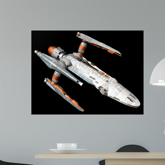 spaceship Wall Mural