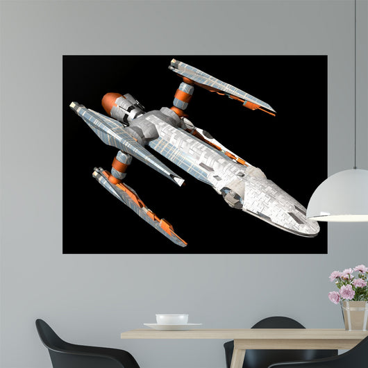 spaceship Wall Mural