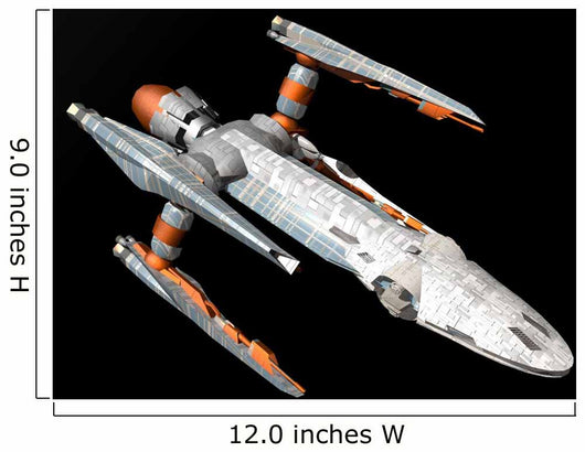 spaceship Wall Mural