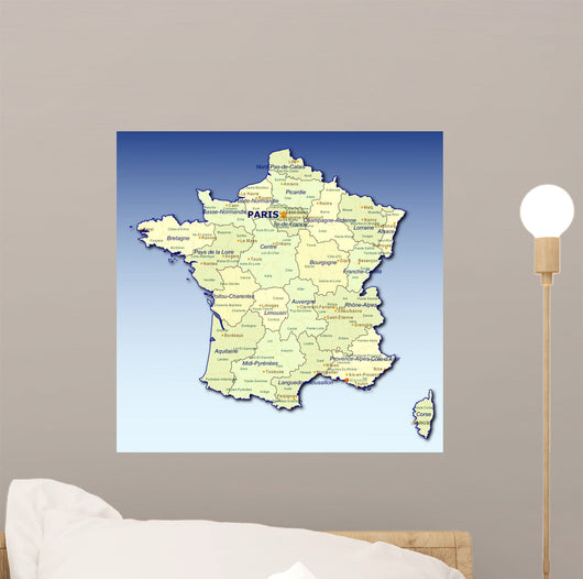 France map Wall Mural