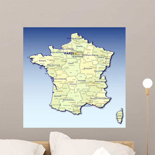 France map Wall Mural