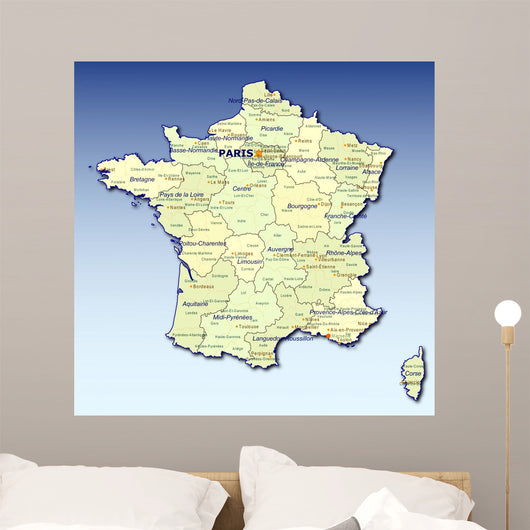 France map Wall Mural