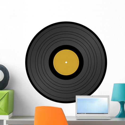 long play vinyl record Wall Decal