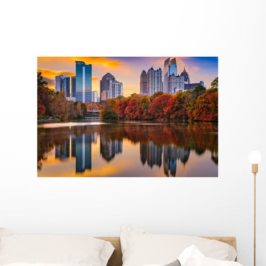 Atlanta Georgia USA Autumn Wall Decal