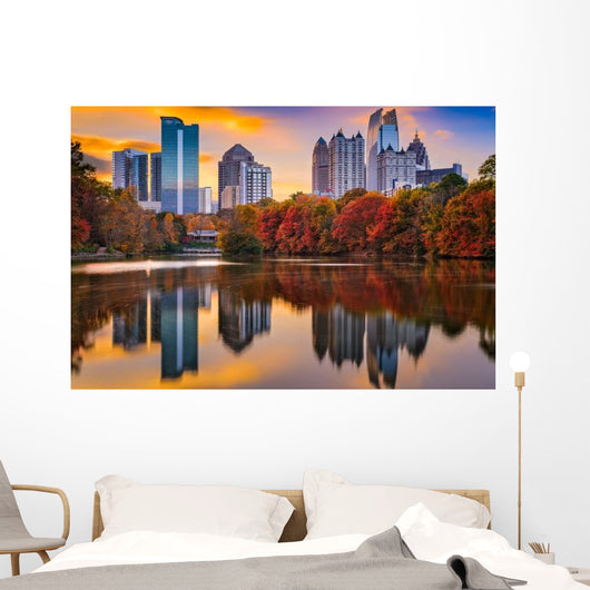 Atlanta Georgia USA Autumn Wall Decal