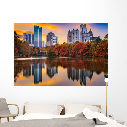 Atlanta Georgia USA Autumn Wall Decal