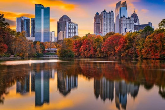 Atlanta Georgia USA Autumn Wall Decal