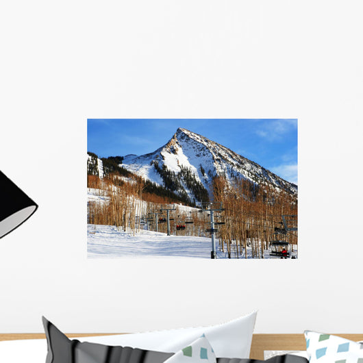crested butte ski area Wall Mural