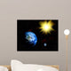 Space Landscape Wall Mural