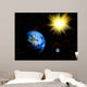 Space Landscape Wall Mural