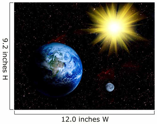 Space Landscape Wall Mural