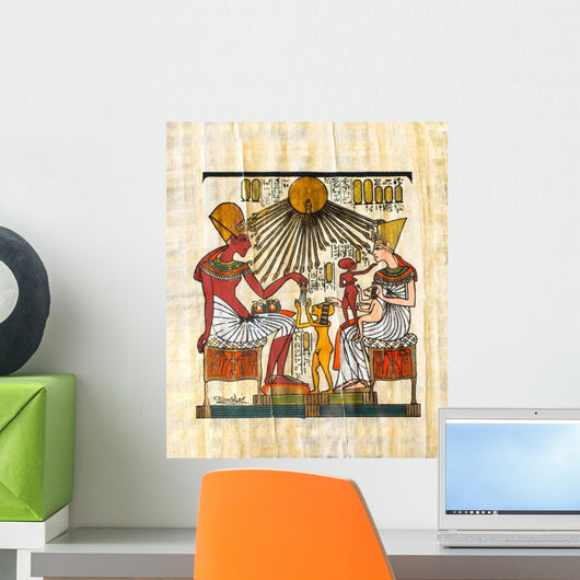 Ancient Egyptian Parchment Wall Decal