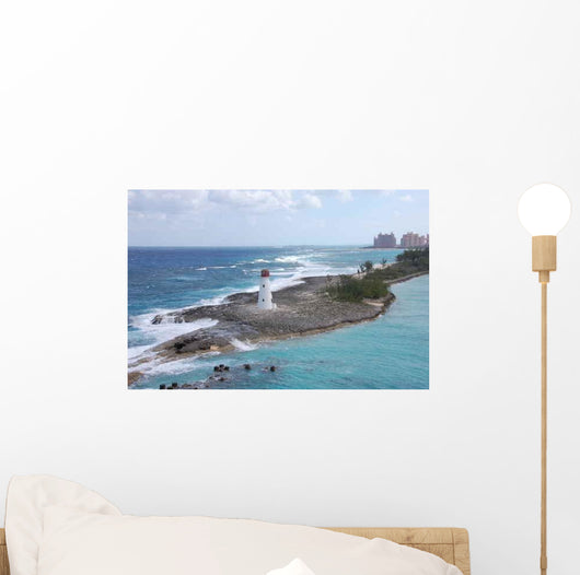 Lighthouse Entrance to Nassau Wall Decal