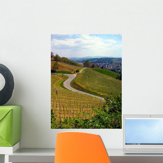 Wine Road Wall Decal