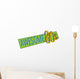 Awesome 80s Party Banner Wall Decal