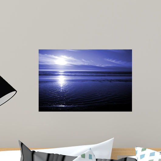 Ocean Blue Sea Wall Mural