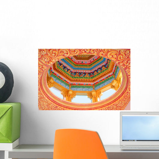 Hindu Temple Wall Mural