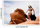 Fashion girl in belly dance dress Wall Mural