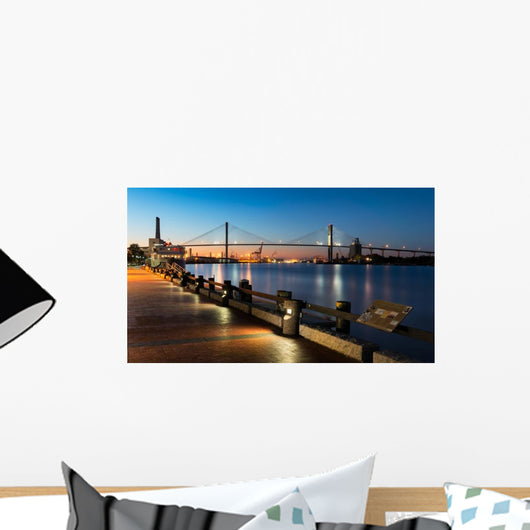 Talmadge Memorial Bridge from Wall Decal