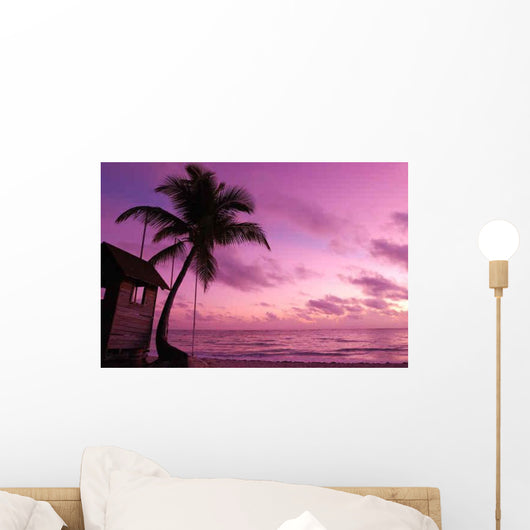 Caribbean Sunset Wall Decal