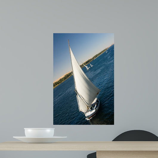 Felucca Sail Boat Wall Mural