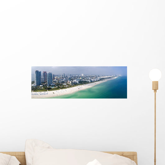 Miami South Beach Aerial Wall Decal