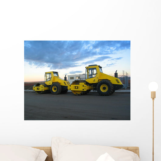 Construction Wall Mural