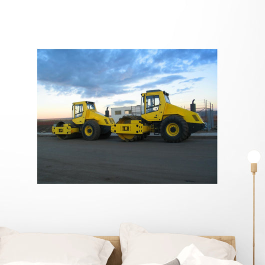 Construction Wall Mural