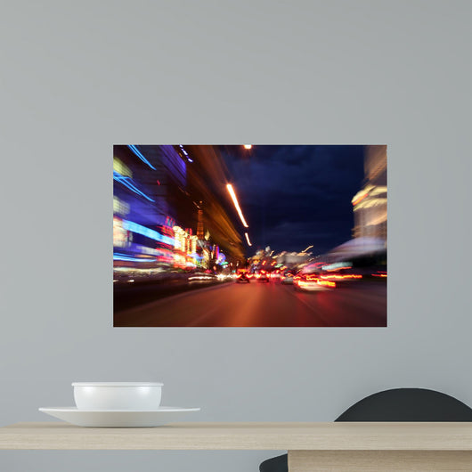 down las vegas strip Wall Mural