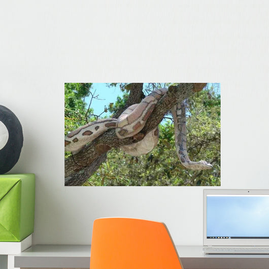 Snake Tree Wall Decal