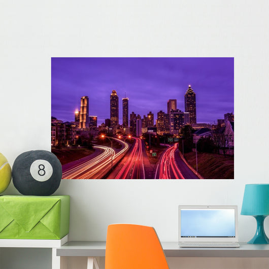 Atlanta Skyline Wall Decal