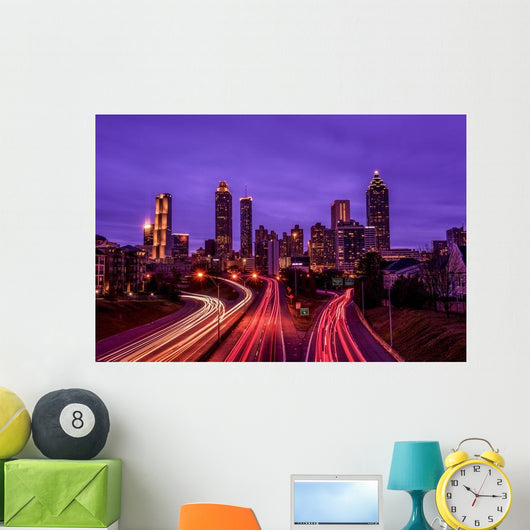 Atlanta Skyline Wall Decal