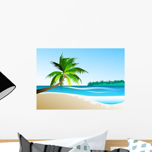 paradise island Wall Mural